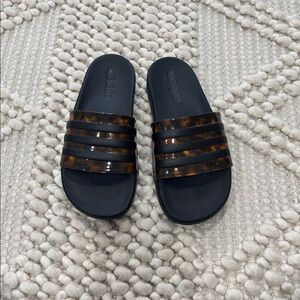 Adidas Tortoise Shell Slides 6